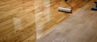 Pose de parquet à Chacé